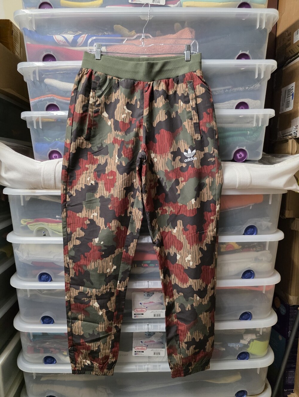 adidas Originals x Pharrell Williams Hu Hiking Drawstring Jogger Pants W Pockets